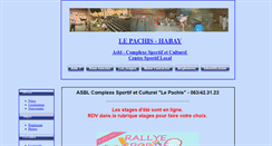 Desktop Screenshot of pachis.be